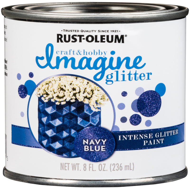 Rust-Oleum Paint Intense GLTR NVY BLU 8OZ 350117