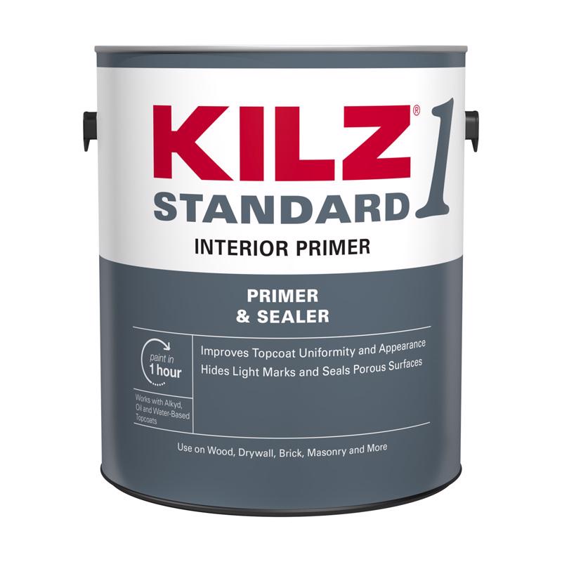 Kilz L201111- Standard Water-Based Acrylic Primer, 1 Gallon (Pack of 4)