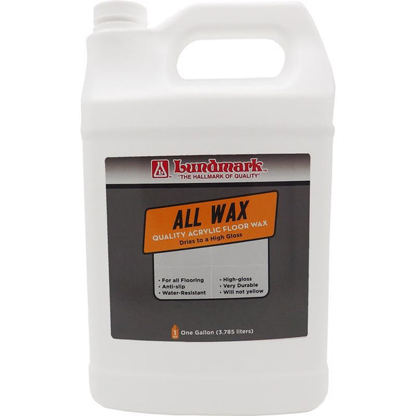 Lundmark All Wax High Gloss Anti-Slip Floor Wax Liquid 1 gal. 3201G01-2
