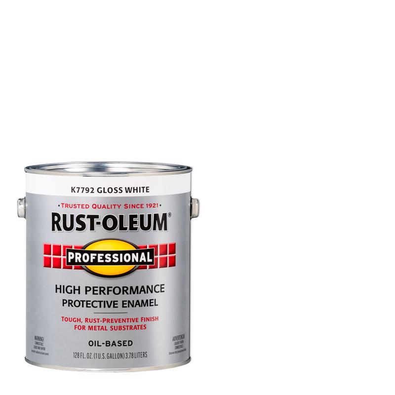 Rust-OLEUM K7792-402 K7792402 Professional Gallon White Gloss Enamel
