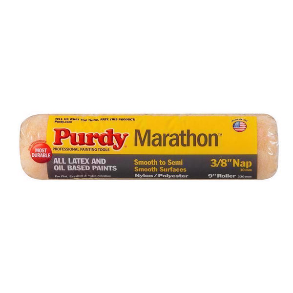 Purdy Marathon 9 In. x 3/8 In. Knit Fabric Roller Cover - 1 Each 144602092