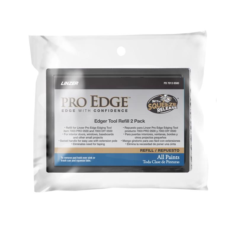 Linzer Products Pd70130500 5 Pro Edge Paint Pad Edger Refills 2 Count