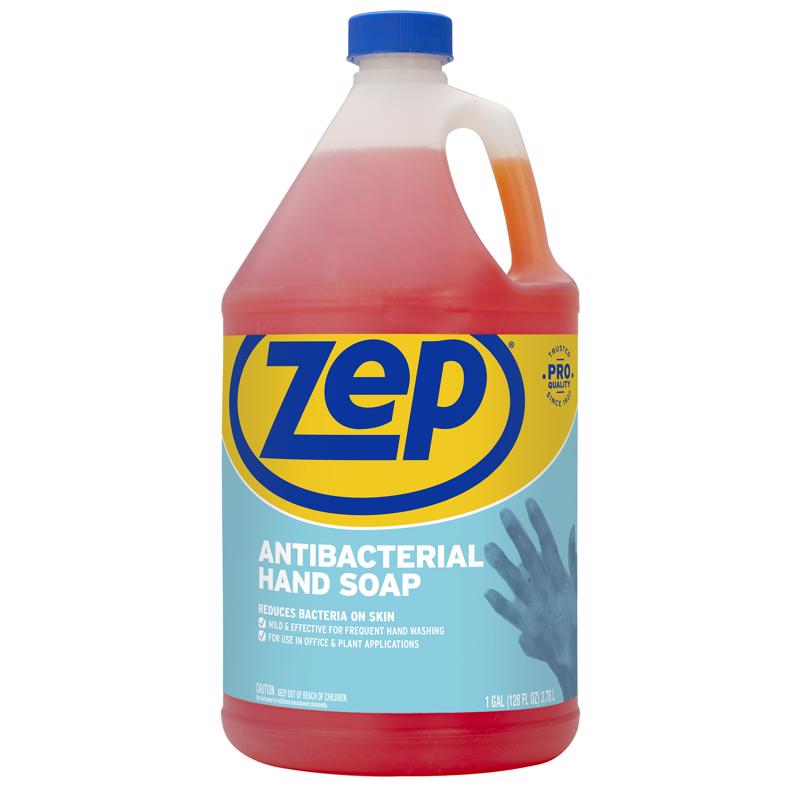 Zep Commercial Antimicrobial Hand Soap, 1 Gallon, R46124, 128 Fl Oz (Pack of 1)