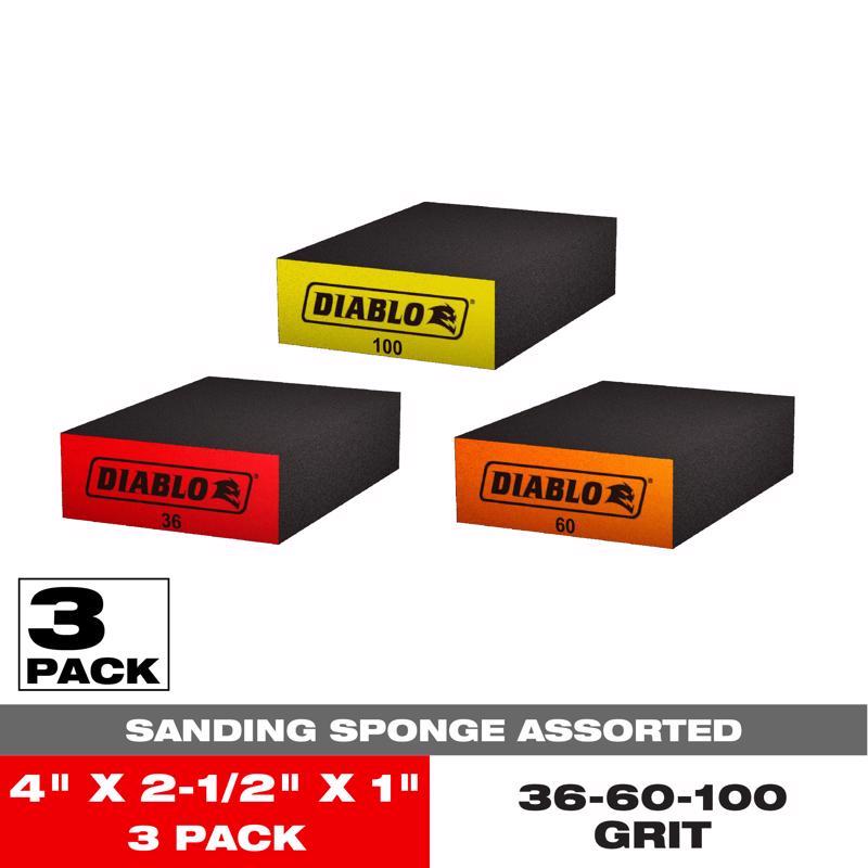 Freud Diablo Blocks Flat AST 3PK
