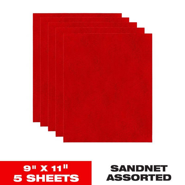 Freud Diablo 9x11 SandNet 5PK AST DND911ASTH05G