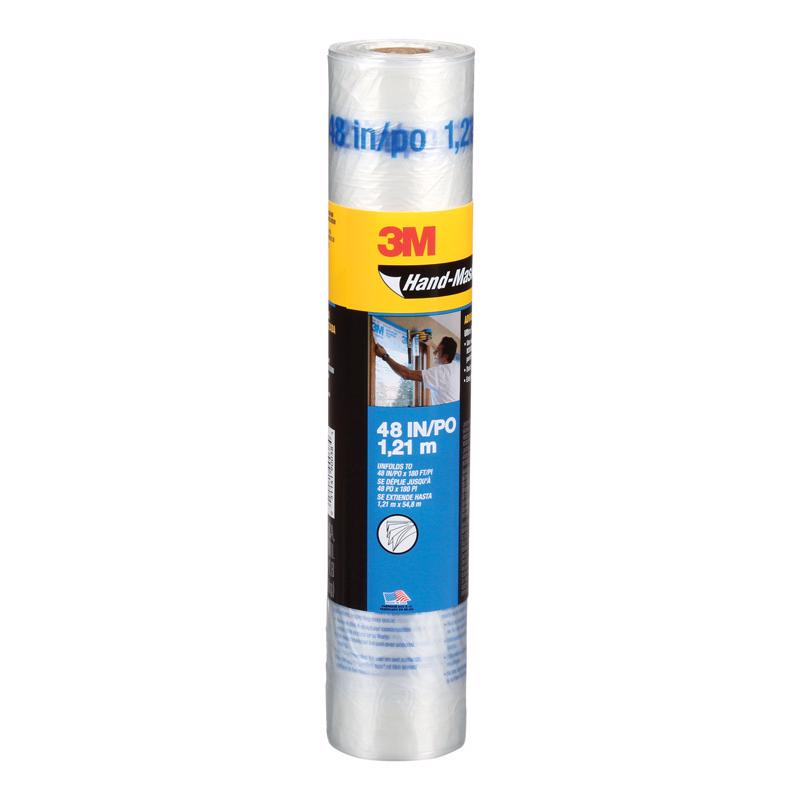 Scotch Painter's Tape 3M Hand-Masker Advanced Masking Film, 4 ft x 180 ft, AMF48-8C, 8 Rolls (8-Pack)