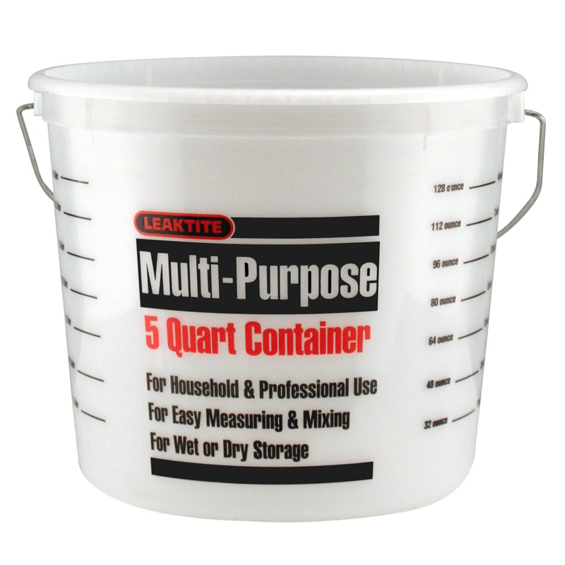 LEAKTITE 005Q55NM024 5 Qt Multi-Purpose Pail W