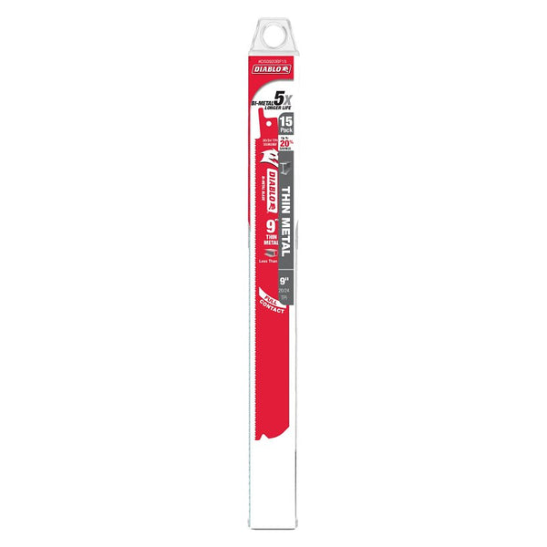 Freud 9 BIM Thin Metal 15PK DS0920BF15