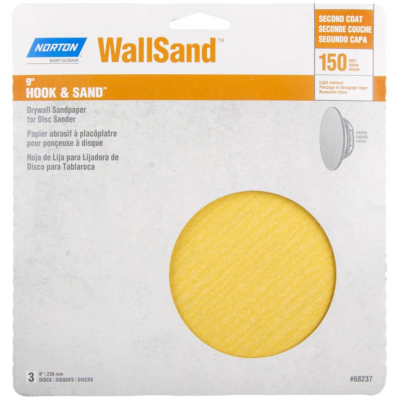 SAND DISC FINE 150GRT 9''
