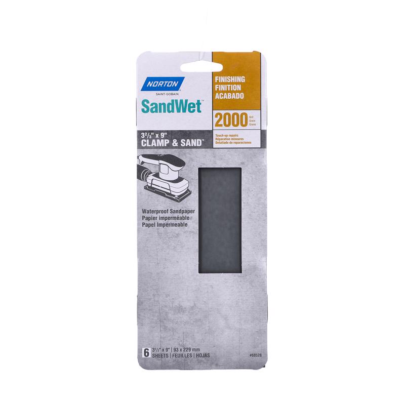 SANDING SHET 2000GRT 6PK