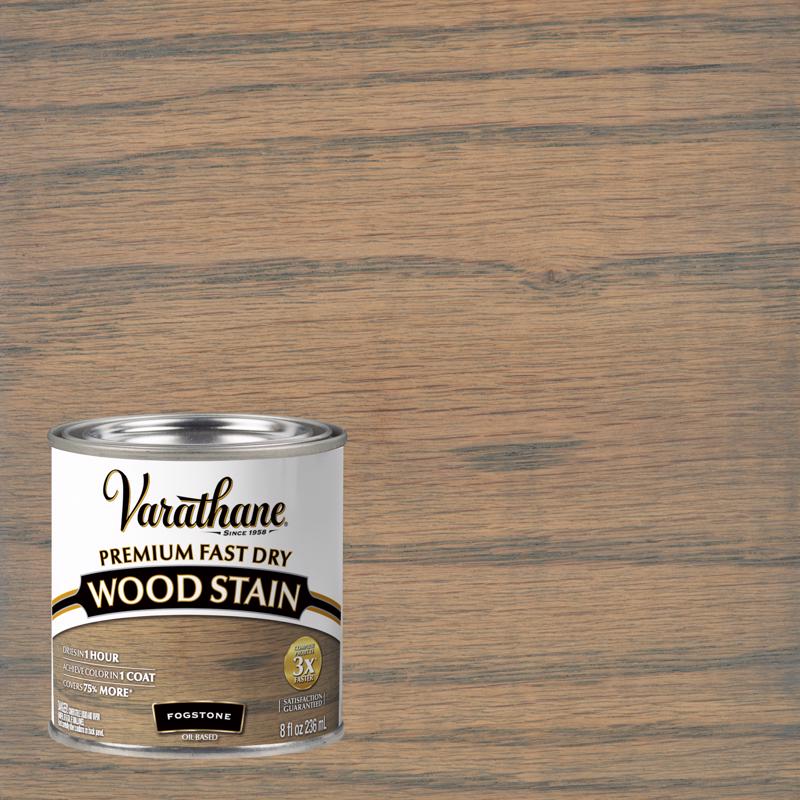 Varathane Premium Fast Dry Fogstone Wood Stain Half Pint