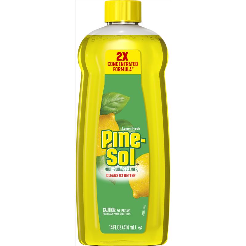 Pine-Sol Multi-Surface Cleaner, Lemon Fresh, 14 Fluid Ounces
