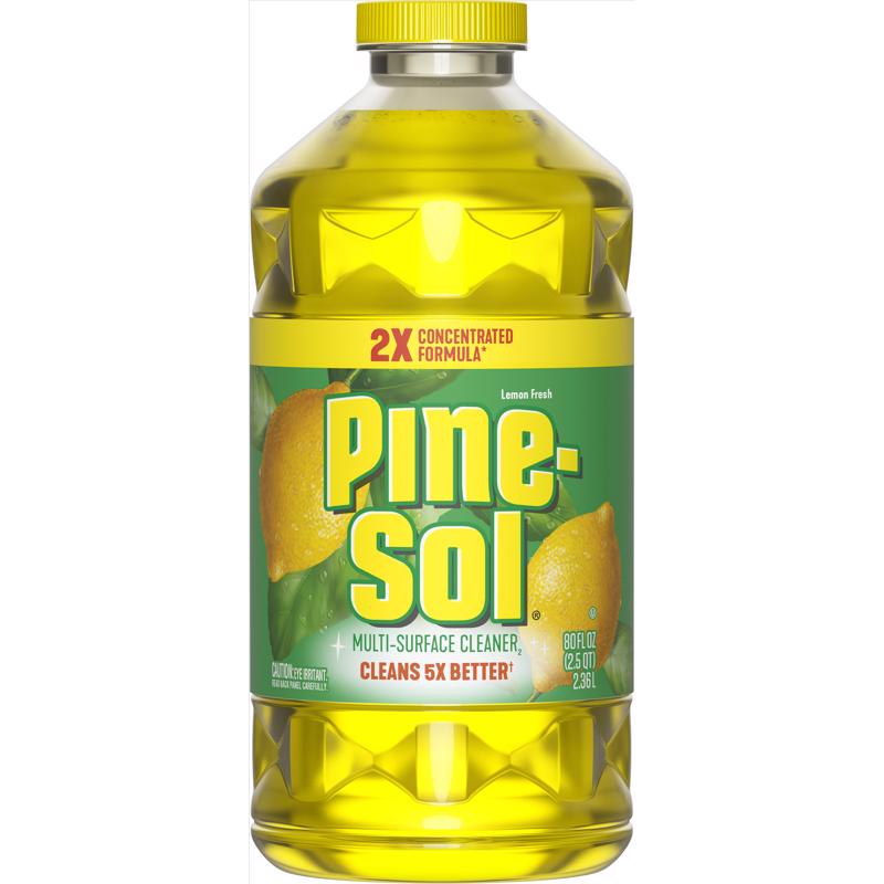 Pine-Sol 80 oz. Lemon Disinfecting All-Purpose Cleaner 4129460162