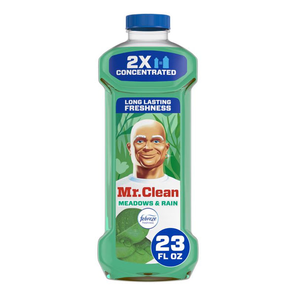Mr Clean, Liquid Febreze Meadows And Rain Cleaner, 23 Fl Oz 80749543