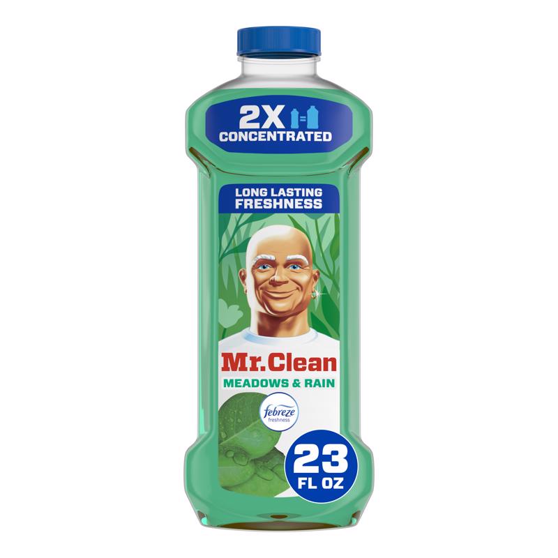 Mr Clean, Liquid Febreze Meadows And Rain Cleaner, 23 Fl Oz