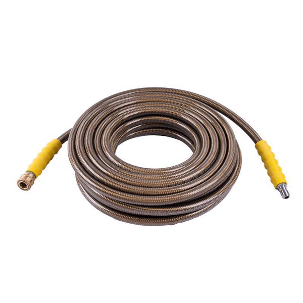 SurfaceMaxx Pro 3/8-in x 50-ft Polyester & Steel Braided Pressure Washer Hose, Polyurethane Jacket by SurfaceMaxx SGY-PWA1204