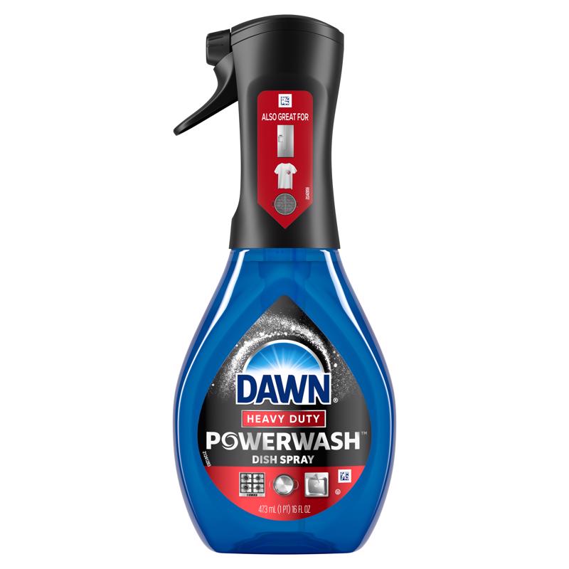 Dawn Powerwash Heavy Duty Dish Spray All-Purpose Cleaner and Degreaser, 16 oz. Spray Bottle
