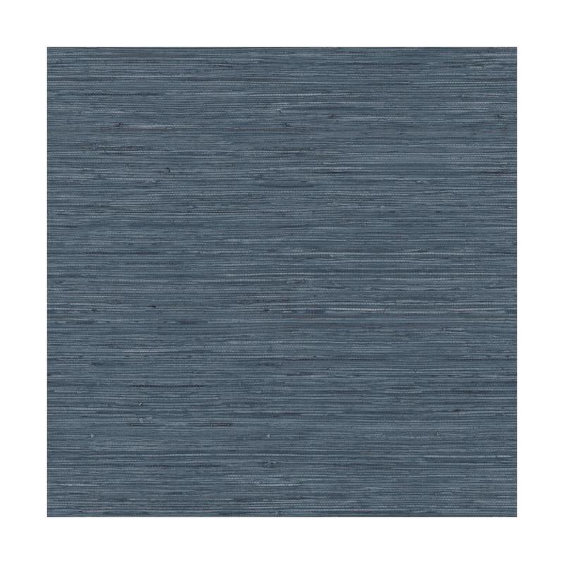RoomMates RMK11314WP Blue Faux Grasscloth Non-Textured Peel and Stick Wallpaper, 20.5 inches x 16.5 feet
