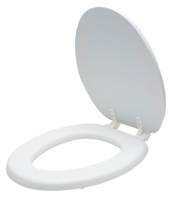 MINTCRAFT ES001-WH ProSource Toilet Seat, for Use with Elongated Bowls, 19 in W, White
