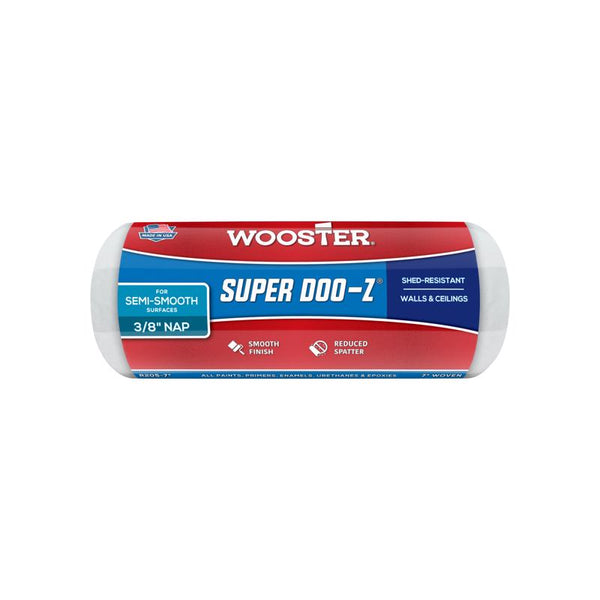 Wooster Brush R205-7 SPR/Doo-Z 3/8 Nap, 7 Inch, White