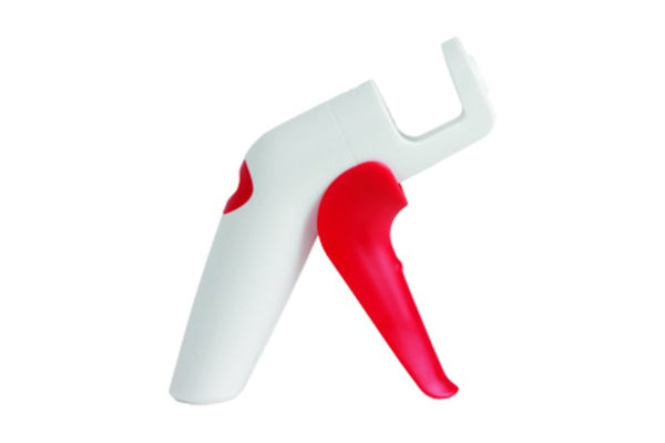 Chef'n 102-241-005 QuickPit Cherry Pitter, 4-1/2 in L, 1.27 in W, 5.05 in H, Plastic, Red/White
