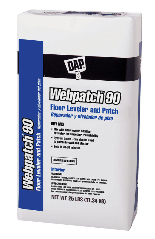 DAP Webpatch 90 Series 63050 Floor Leveler and Patch, Off-White, 25 lb Bag
