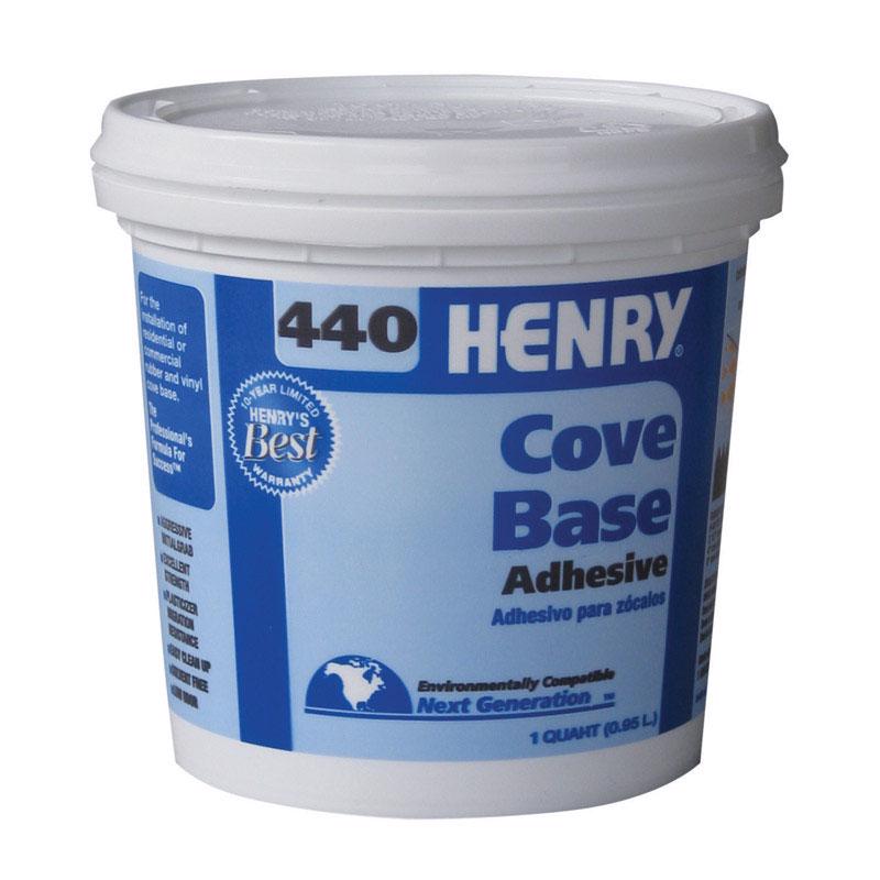 HENRY, WW COMPANY 12109 QT #440 Cove Adhesive, 32 oz, Beige