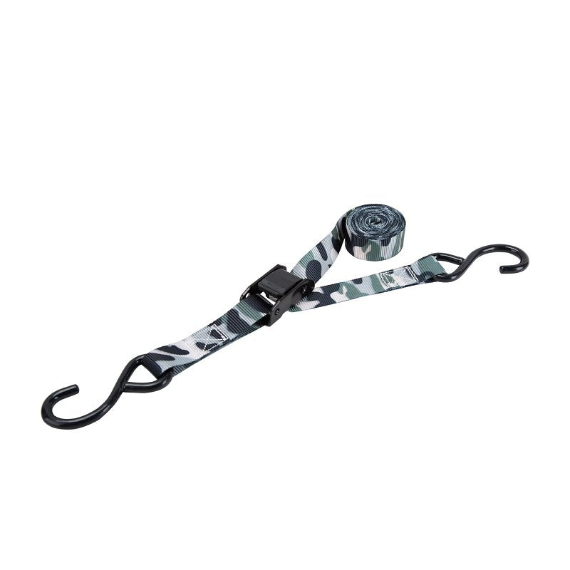 MINTCRAFT FH64068 1-Inch Feet Cambuckle Tie Down, 1in x 10 ft