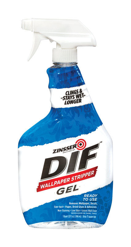 Rust-Oleum Zinsser DIF Gel Wallpaper Stripper 32 oz.