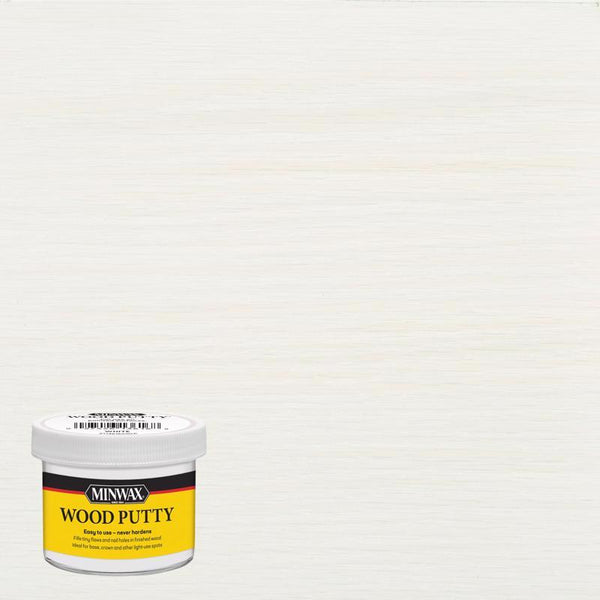 Minwax 13616000 Wood Putty, 3.75 Ounce, White