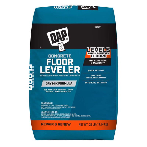 DAP 10416 Floor Leveler, Gray, 25 lb Bag 7079810416