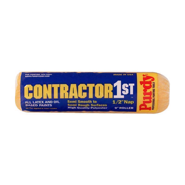 Purdy Contractor 1st 9 in. x 1/2 in. Knit Fabric Roller Cover - 1 Each 144688093