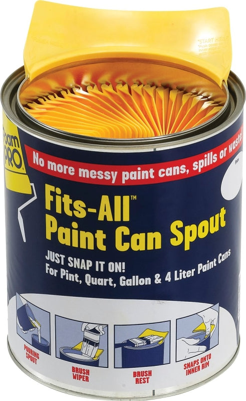 Foampro 61 Plastic Paint Can Spout for Pint, Quart, Gallon and 4 L Cans