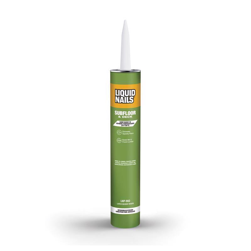 Liquid Nails - LNP902 Subfloor & Deck Construction Adhesive (LN902), Low VOC, 28 oz
