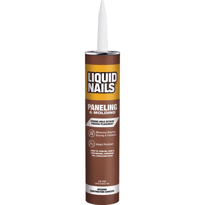 LN710 Liquid Nails Paneling & Molding Adhesive, 10oz, White