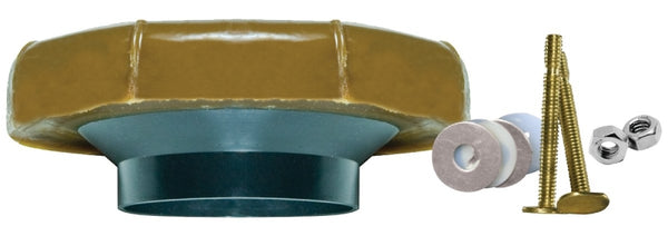 Fluidmaster Reinforced Toilet Wax Ring Kit With Flange And Bolts 7512
