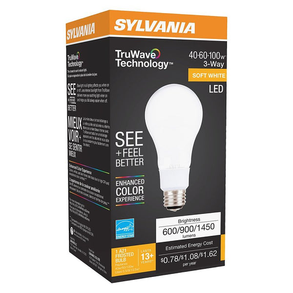 Sylvania Bulb LED 3WAY Frost SFTWHT 13W 40777
