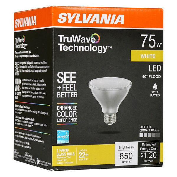 Sylvania 40916 - LED10PAR30DIM930TLFL40GLRP PAR30 Flood LED Light Bulb