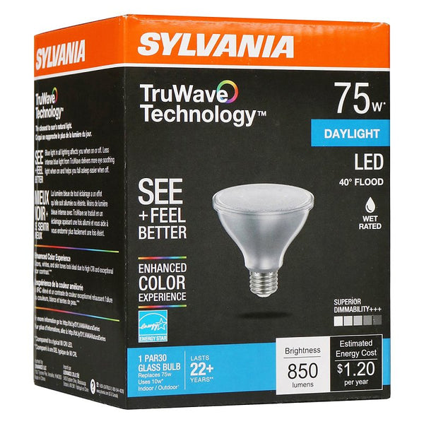 Sylvania 40917 - LED10PAR30DIM950TLFL40GLRP PAR30 Flood LED Light Bulb