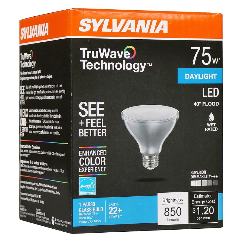 Sylvania 40917 - LED10PAR30DIM950TLFL40GLRP PAR30 Flood LED Light Bulb