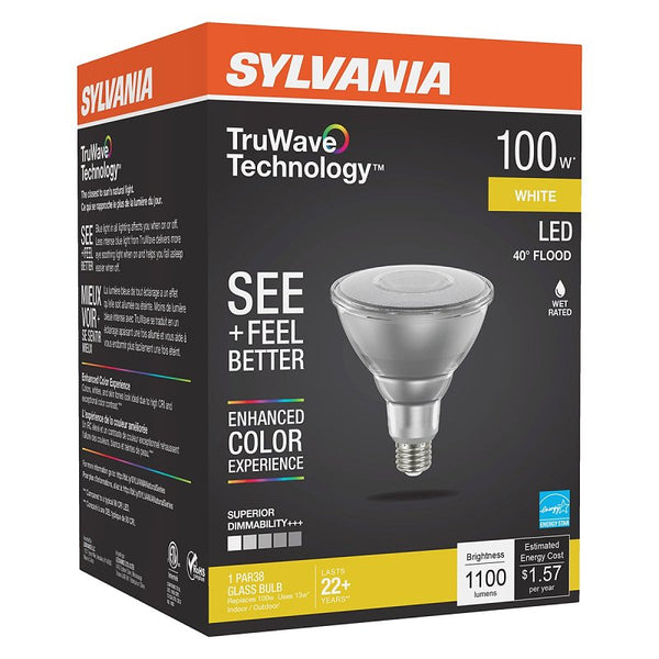 Sylvania Bulb LED PAR38 Flood CWHT 13W 40901