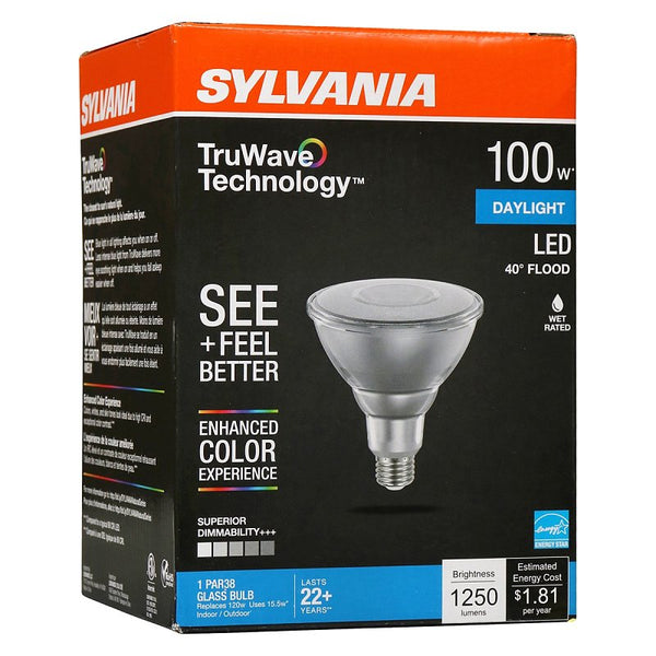 Osram Sylvania Bulb LED PAR38 Flood DAYLT 12W 40902
