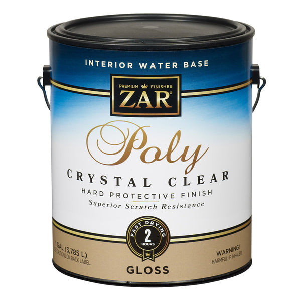 UGL Series 1G Gloss Aqua ZAR 324 Water Based Polyurethane, 1 gal 32413