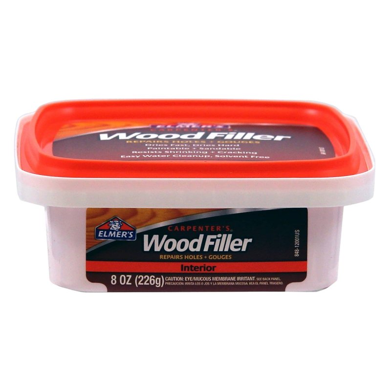 Elmer's E848D12 1/2 Pint Carpenters Wood Filler, 8 ounce