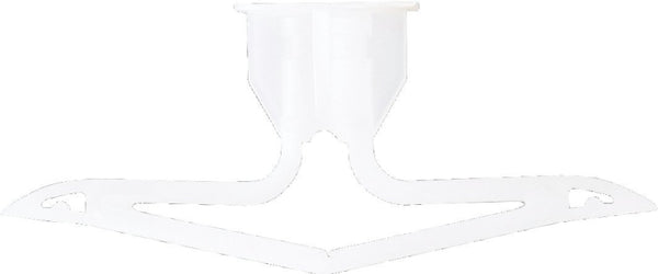 Cobra Anchors 4 Pack 1/4" Short Light Duty Nylon Toggle Anchors, with Screws 052S