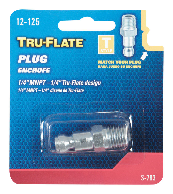 Tru-Flate 12-125 1/4" Male NPT Plug