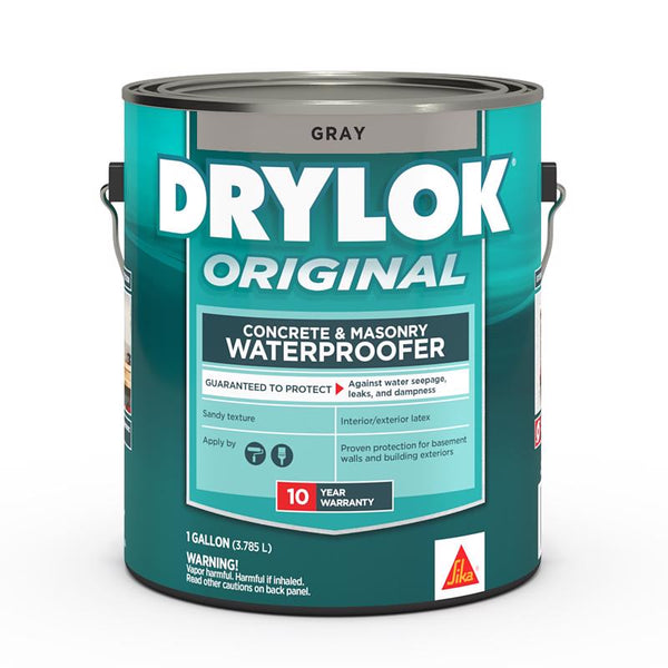 United Gilsonite Drylok Gray Latex Masonry Waterproof Sealer 1 gal. 27613