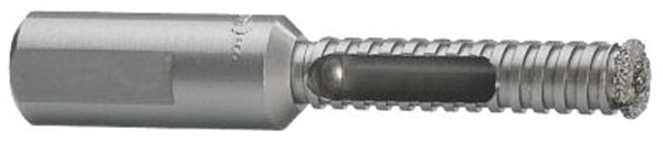 LENOX Tools Hole Saw, Diamond Grit, 1/4-Inch or 6.4mm (121074DGDS)