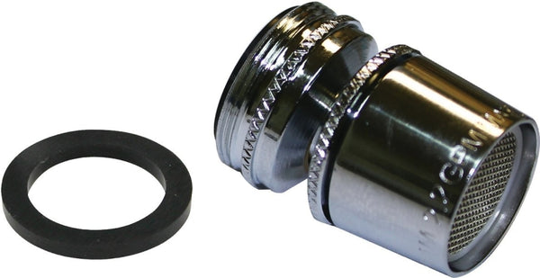 Plumb Pak PP800-4LF PlumPak Dual Threaded Faucet Aerator, 5/16-27 Male X 55/64-27 Female, 1.5 Gpm