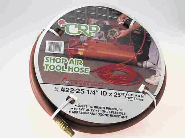 Hbd Industries, 1/4'' x 25'', Red 42225 Lawn and Garden Air Hose
